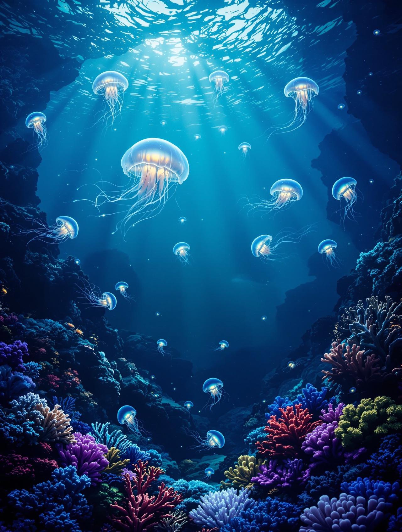 大奶影院作品《深海探秘》海报