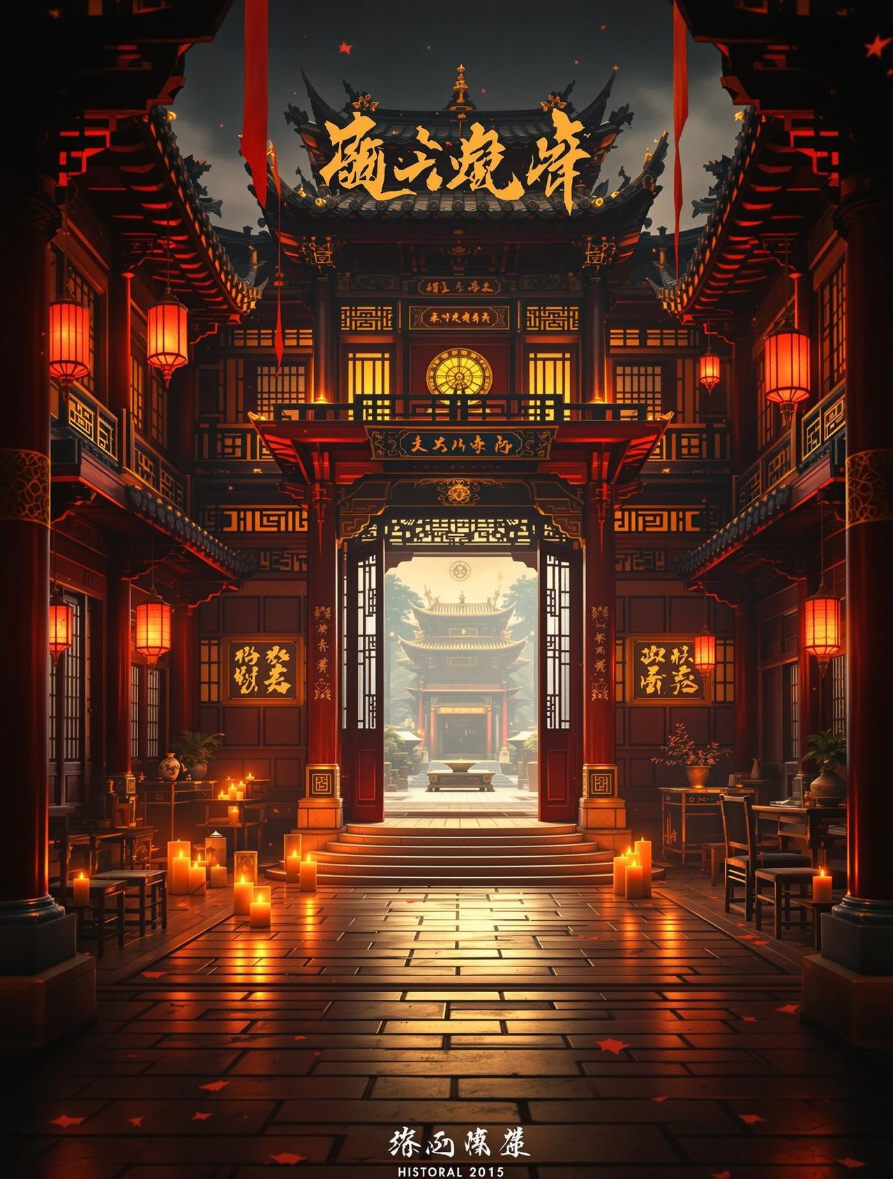 大奶影院作品《长安夜未央》海报